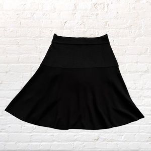 🆕 Hanley Mellon woven black a-line skirt skort